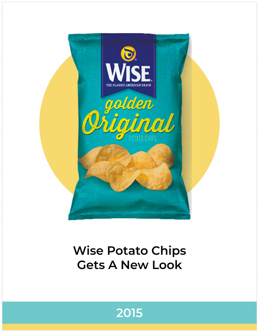 Wise Potato Chips  Gets A New Look
