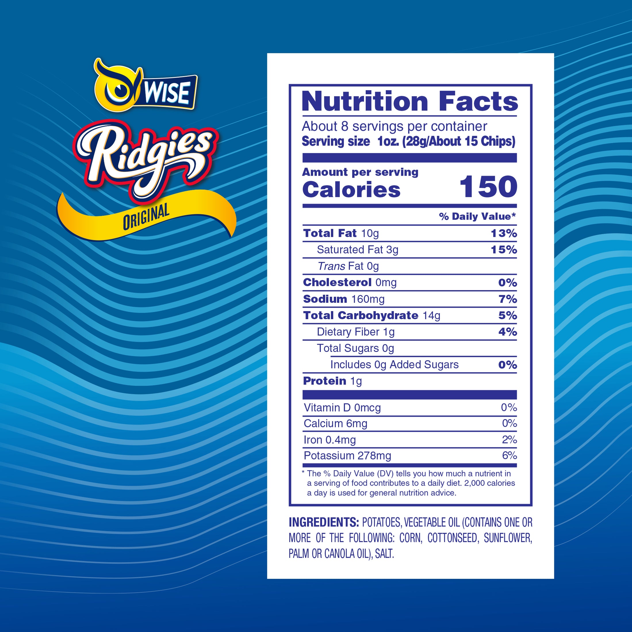 Original Ridgies — Wise Snacks