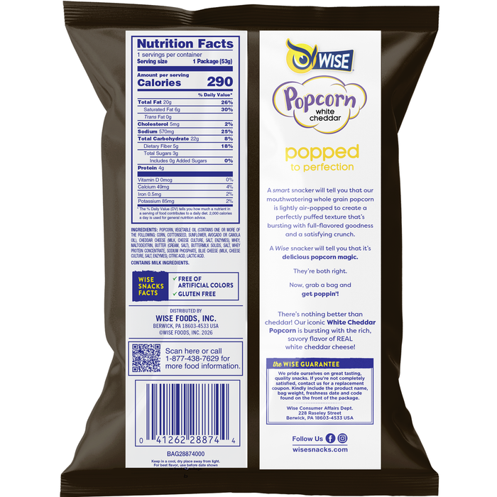 White Cheddar Popcorn