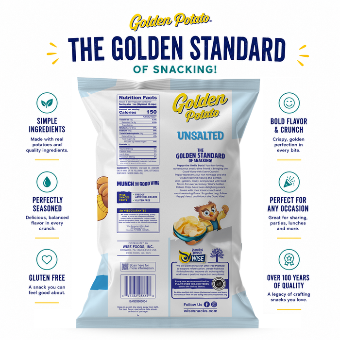 Unsalted Potato Chips