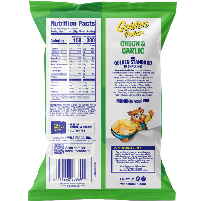 Onion & Garlic Potato Chips