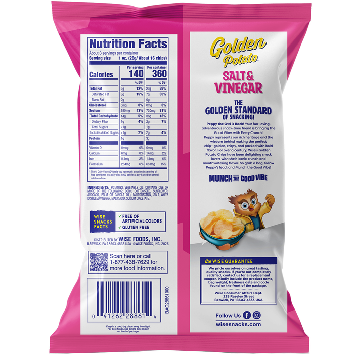 Salt & Vinegar Potato Chips