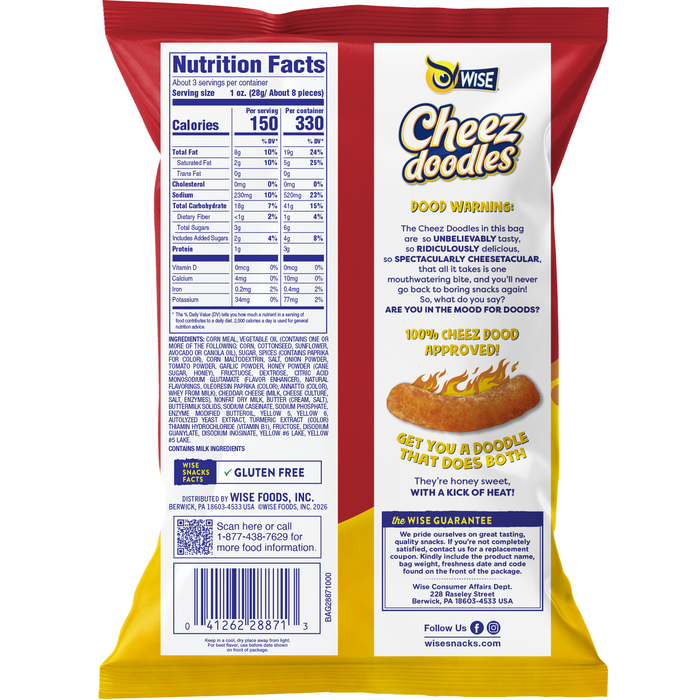 Hot & Honey Baked Puffs