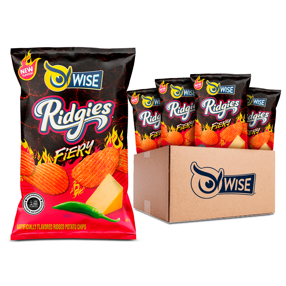 Ridgies Fiery — Wise Snacks
