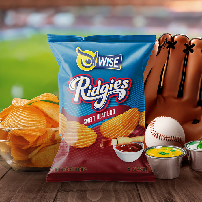 Wise Snacks Ridgies Sweet heat BBQ