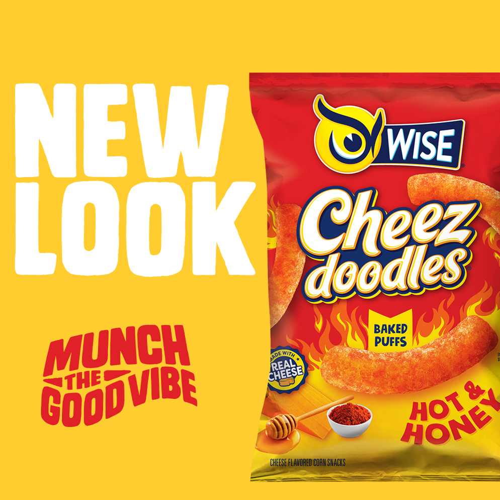 Hot & Honey Baked Puffs — Wise Snacks