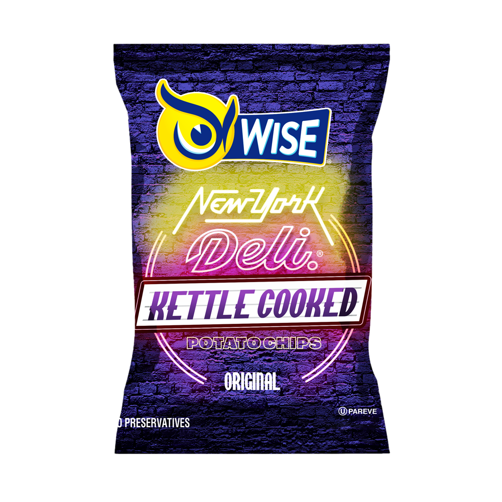 New York Deli Kettle Potato Chips — Wise Snacks