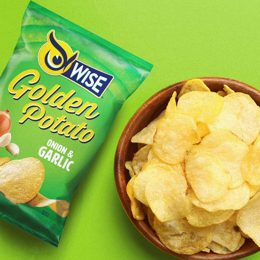 Onion & Garlic Potato Chips — Wise Snacks