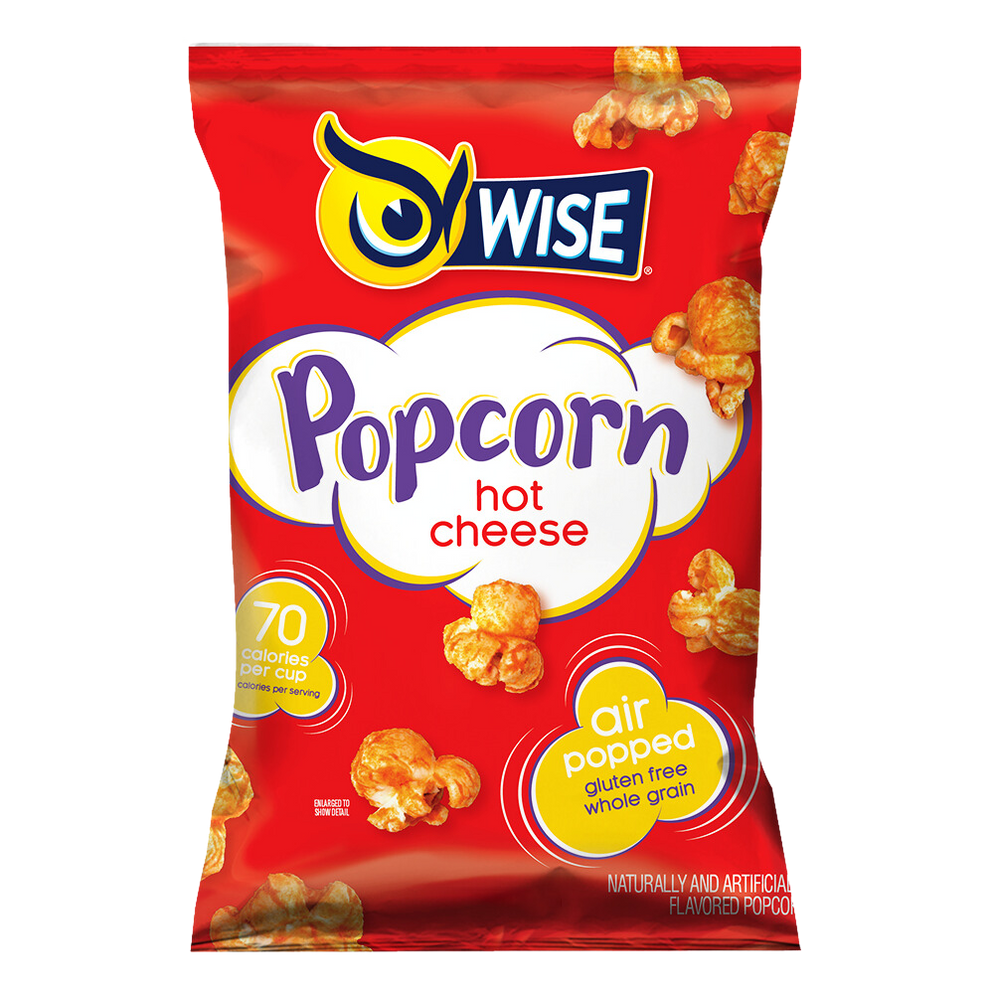 Hot Cheese Popcorn — Wise Snacks