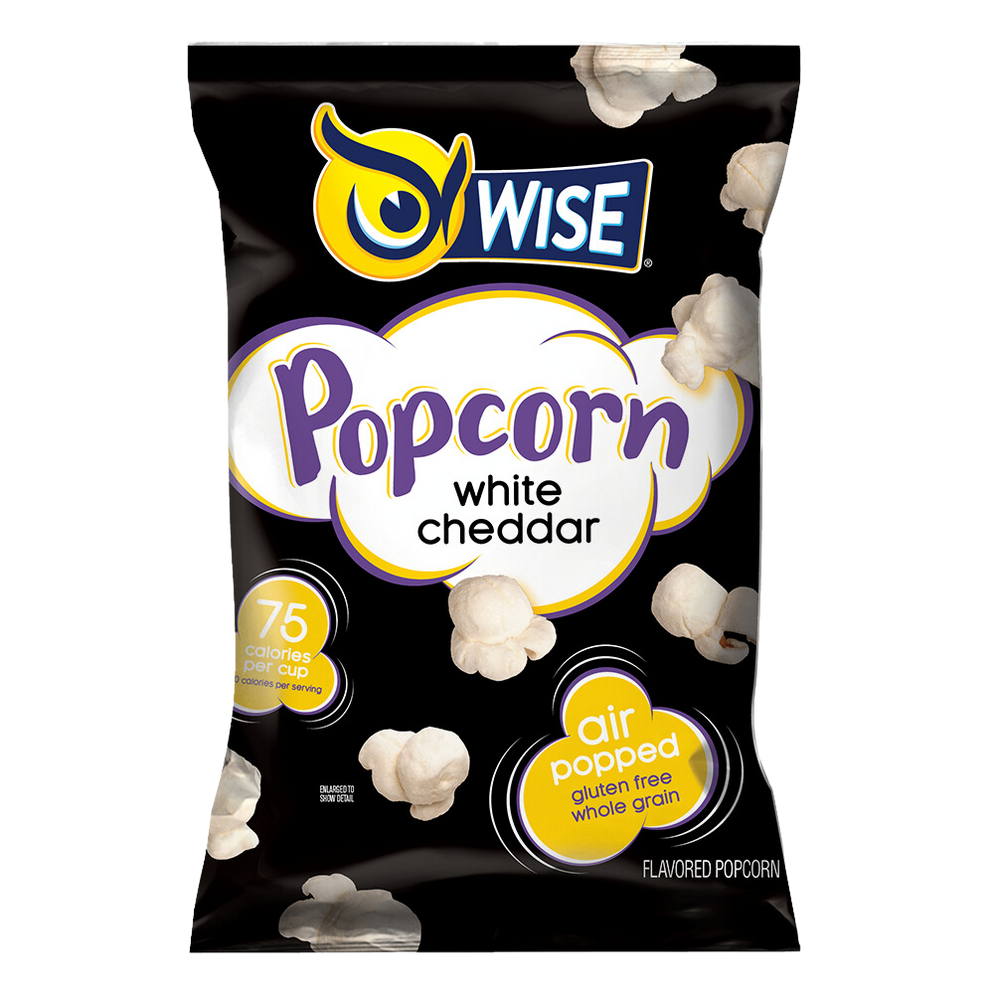 White Cheddar Popcorn — Wise Snacks